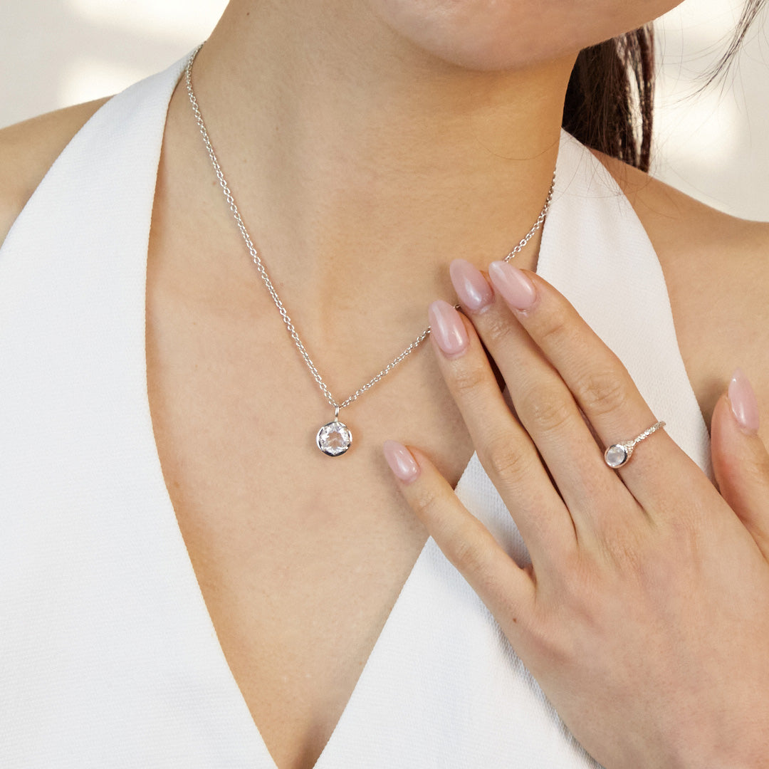 Clear Quartz Necklace