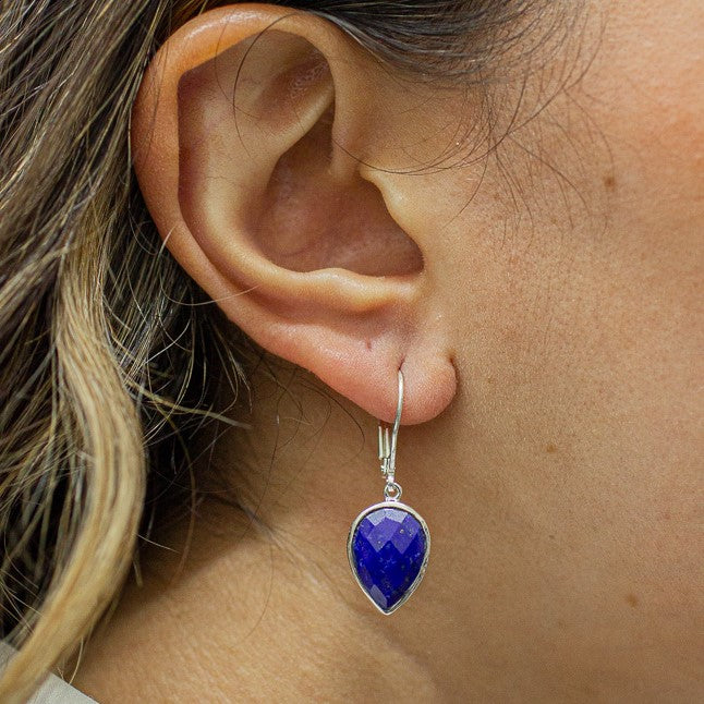 lapis lazuli earrings