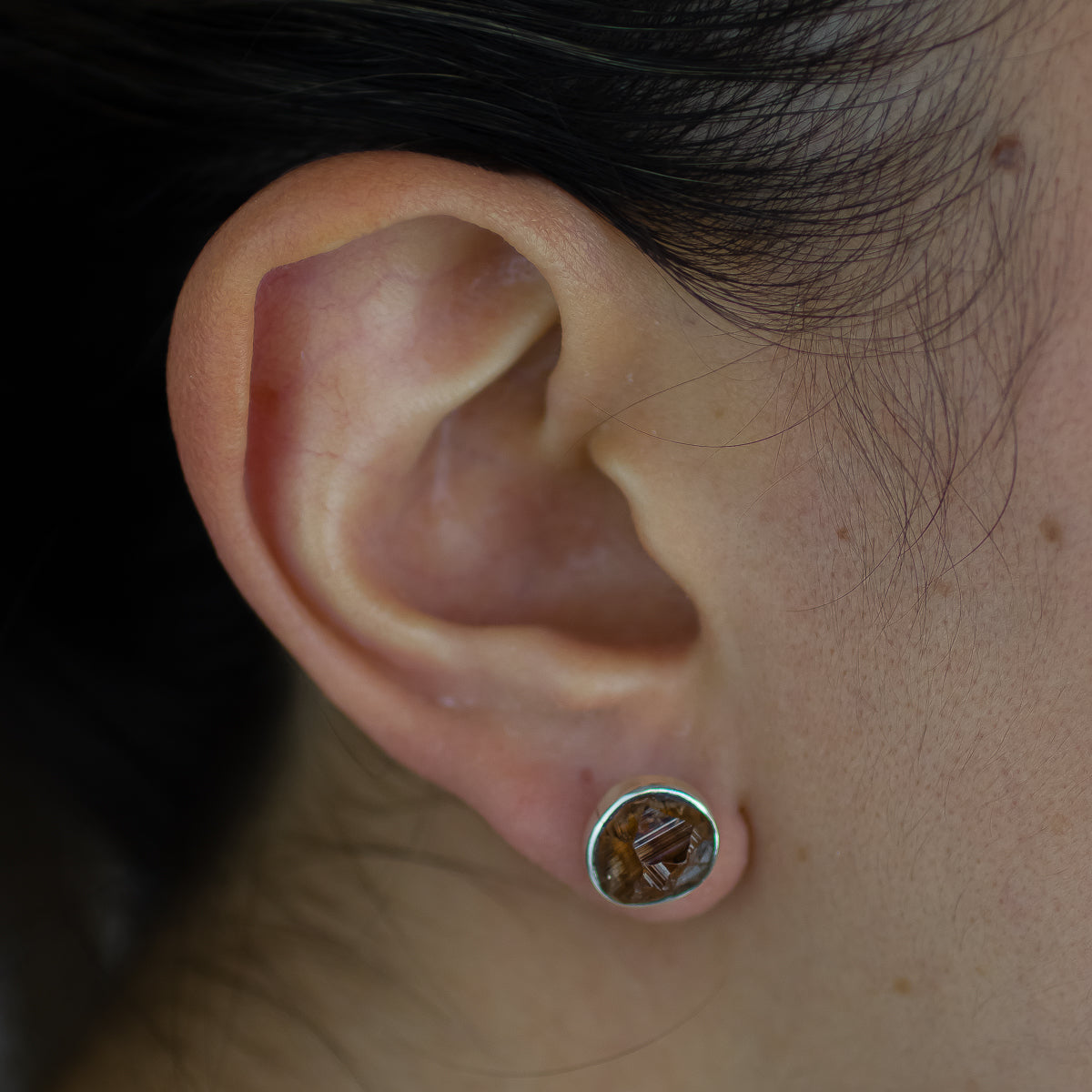 grossular garnet earrings