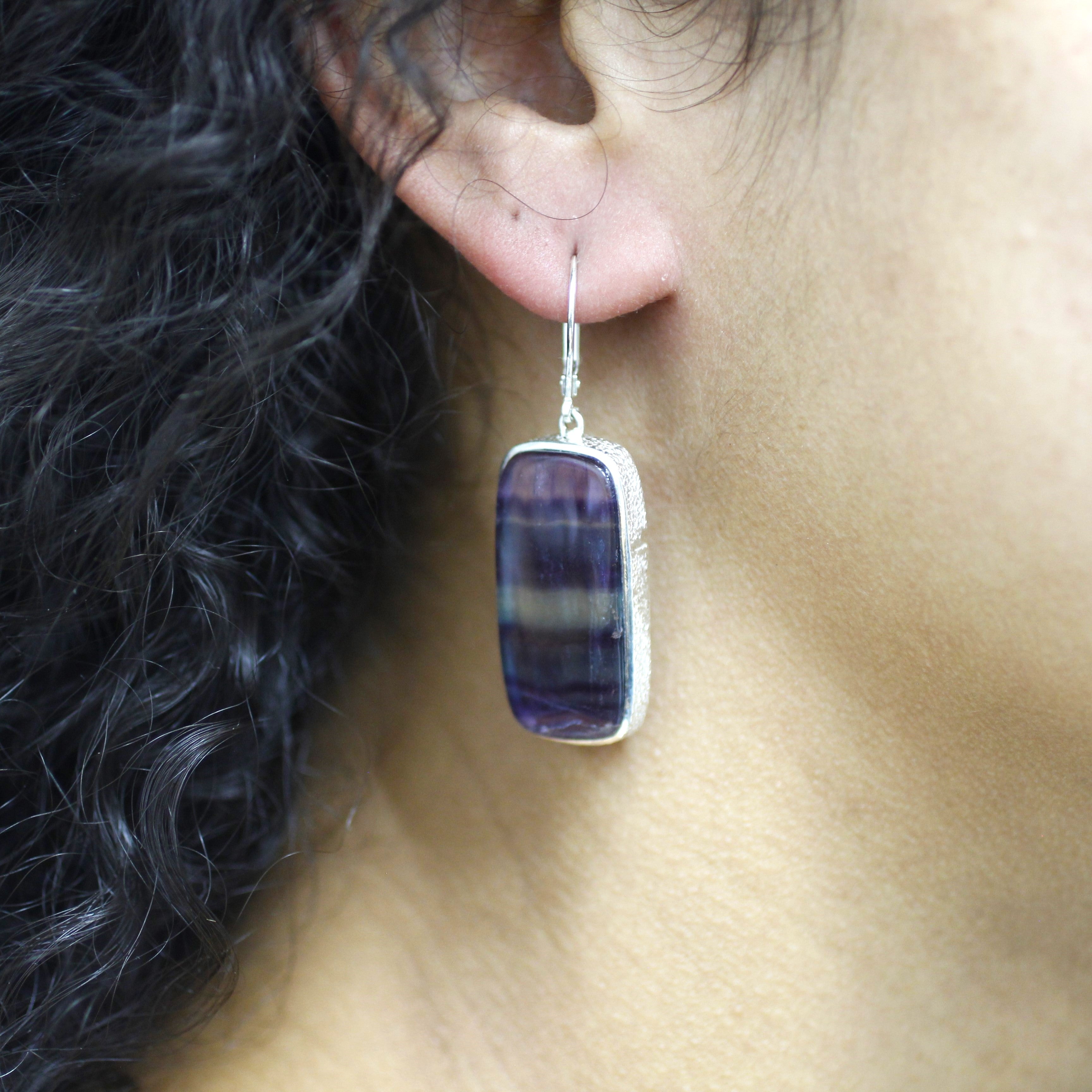 FLUORITE EARRINGS