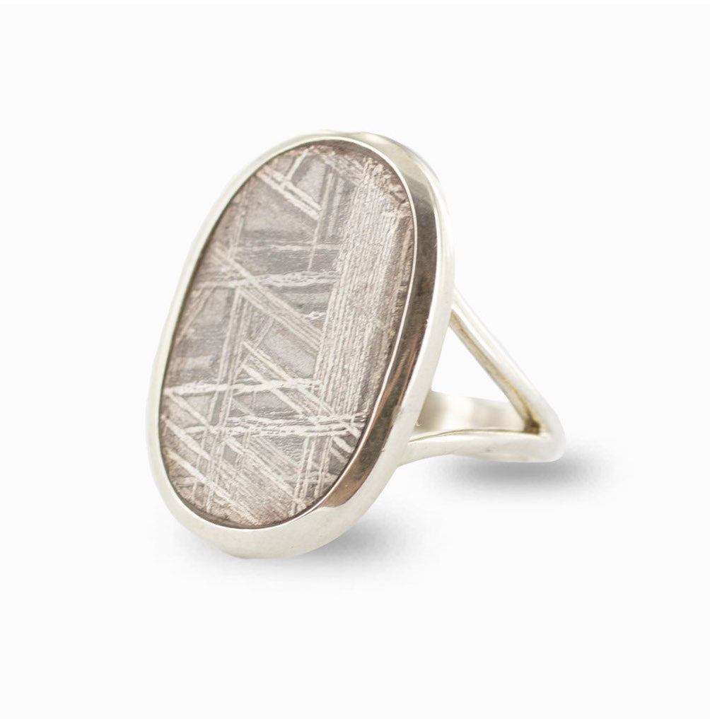 Muonionalusta Meteorite Ring