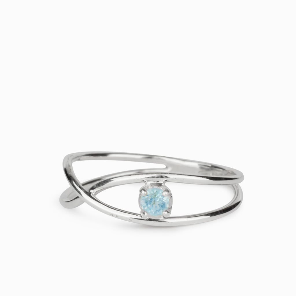 Aquamarine Ring