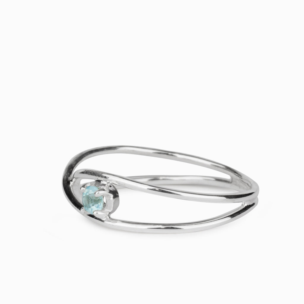 Aquamarine Ring