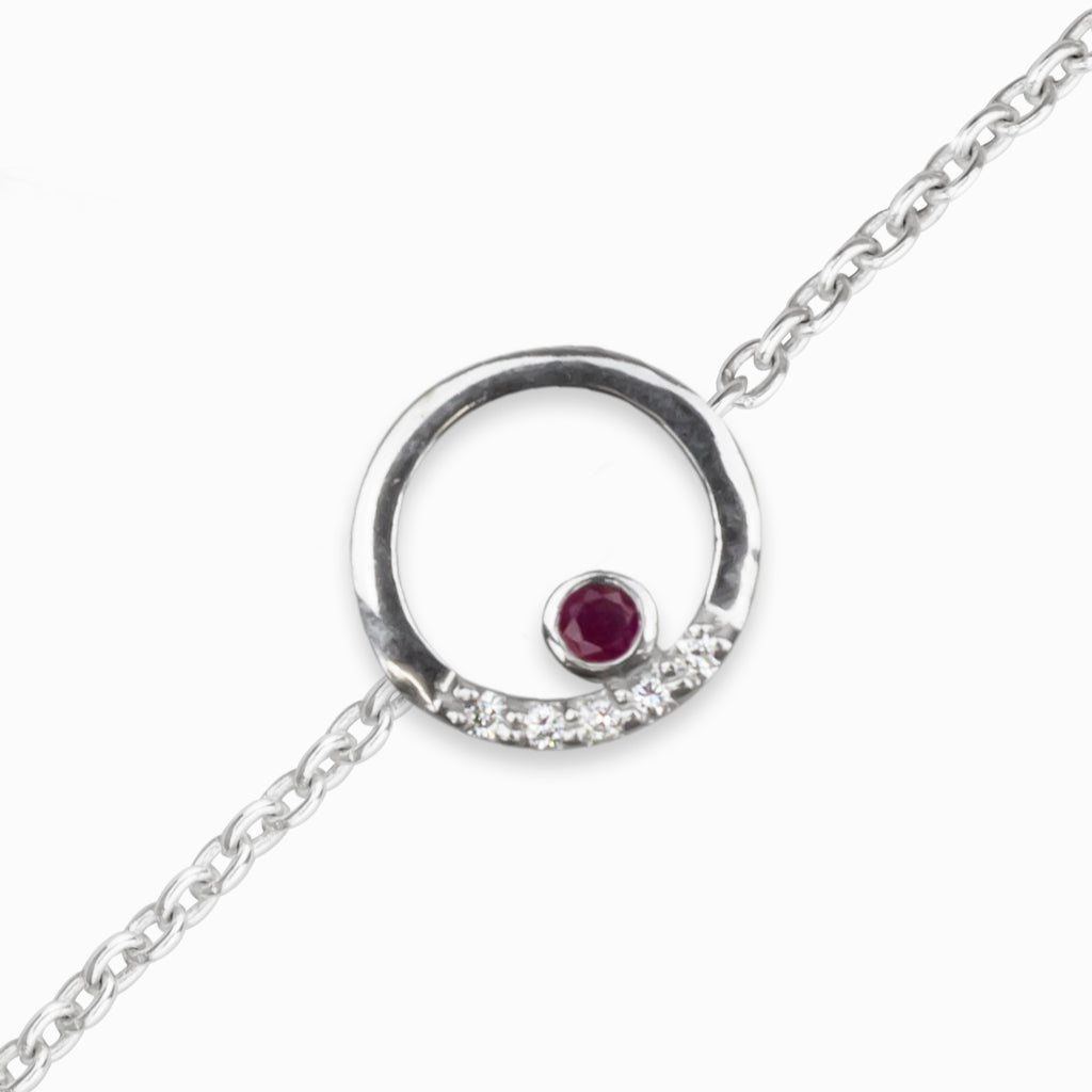 Ruby & Diamond Bracelet