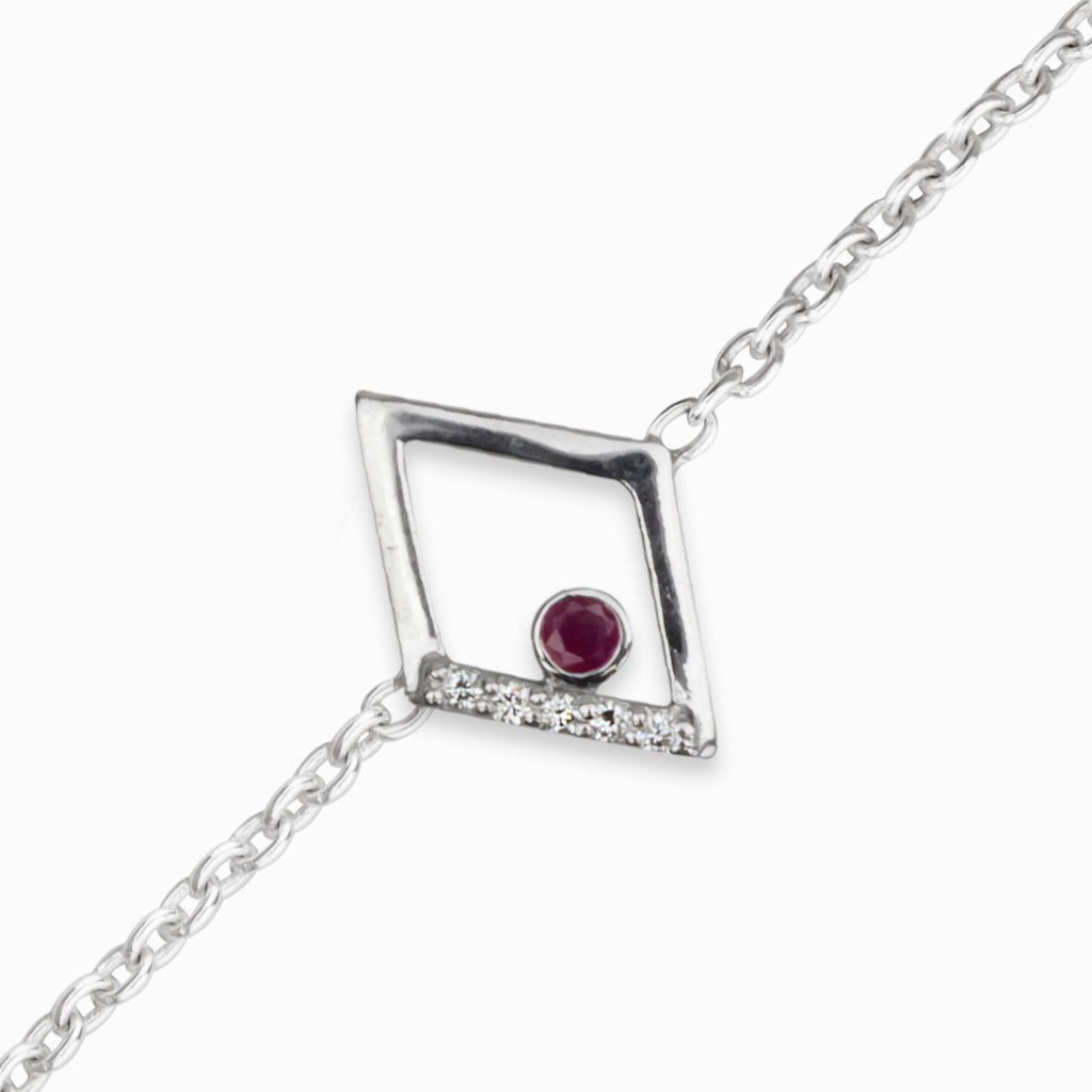 Ruby & Diamond Bracelet