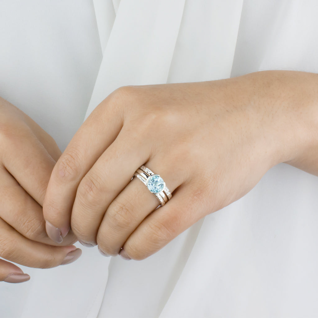 Blue Topaz Ring
