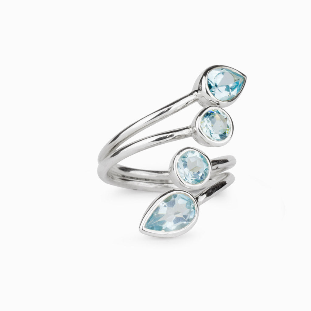 Blue Topaz Ring