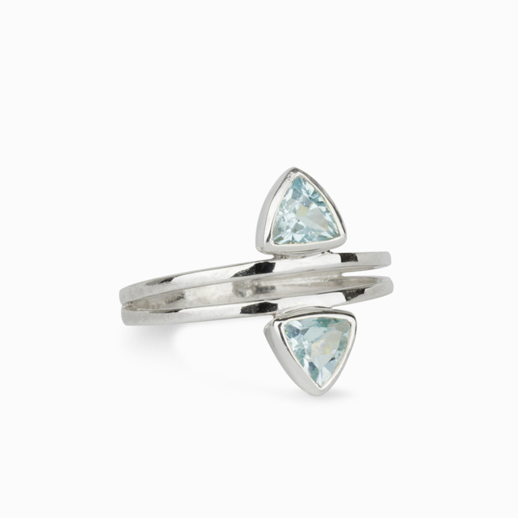 Blue Topaz Ring