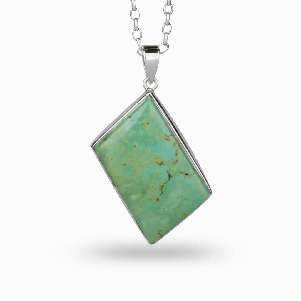 Asymmetrical rectangular Turquoise - Campo Frio Necklace