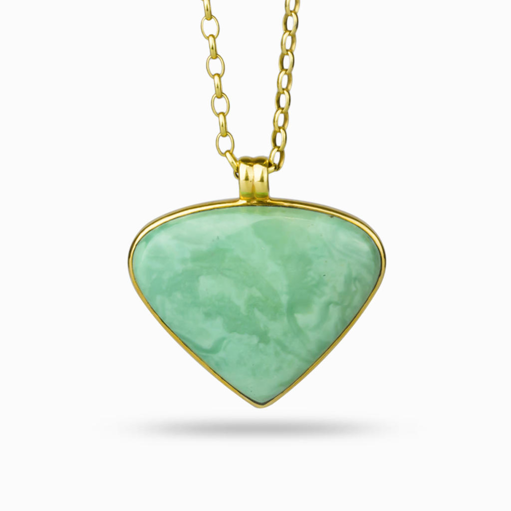 Campo Frio Turquoise Necklace in gold vermeil