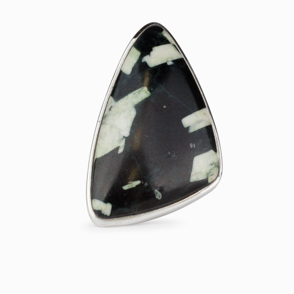 Chinese Writing Rock Ring