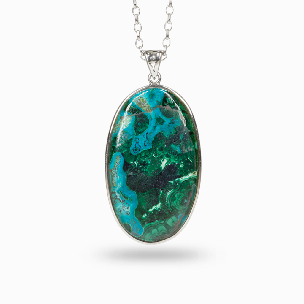 Chrysocolla necklace deals