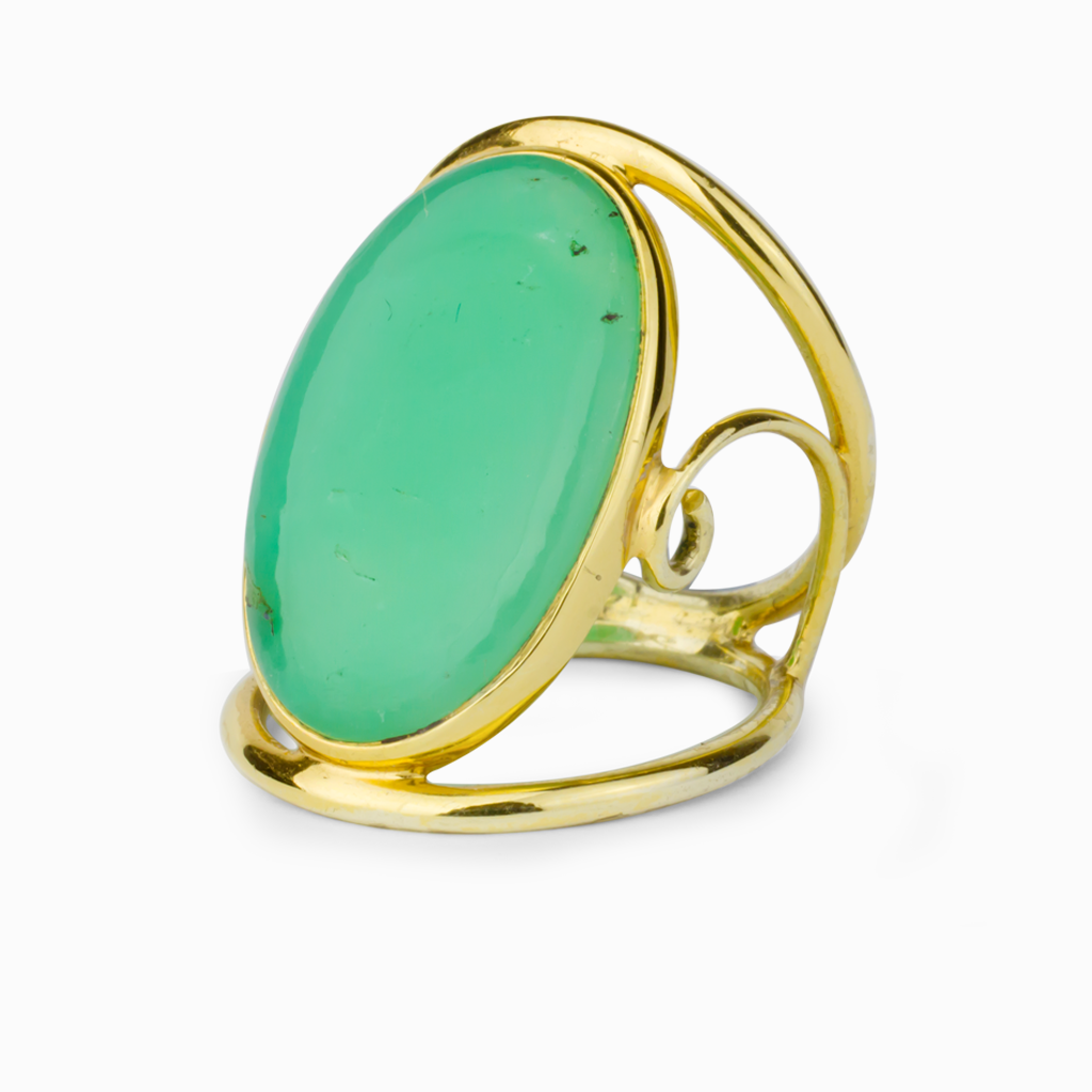 Chrysoprase Ring