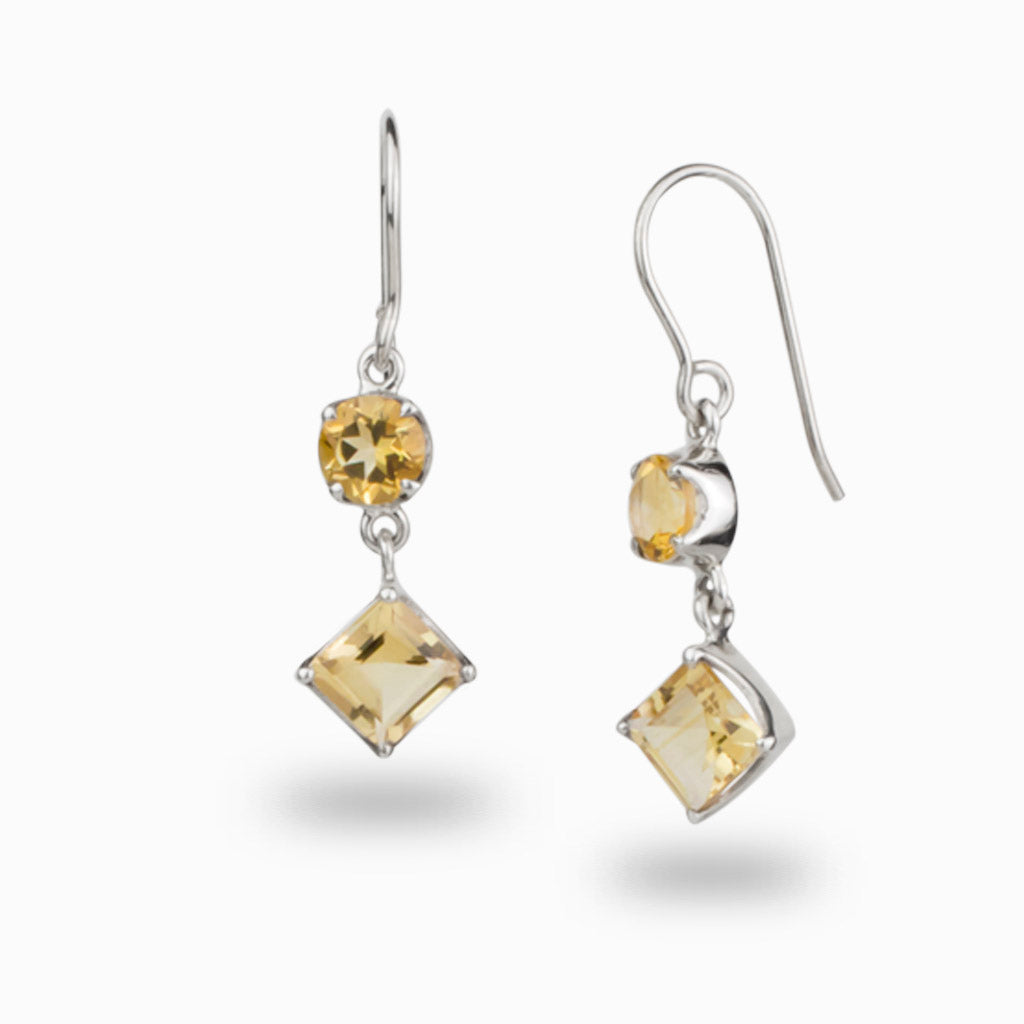 Citrine Drop Earrings