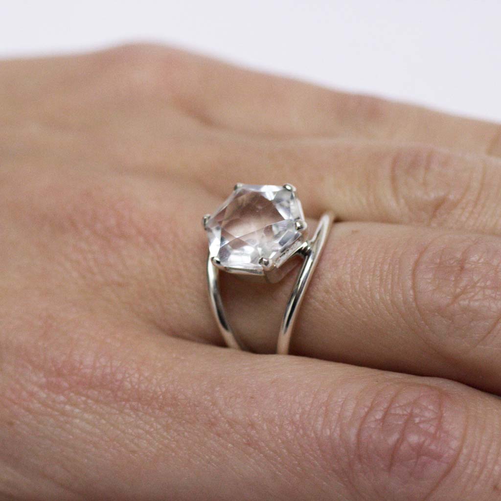 Clear Quartz Ring