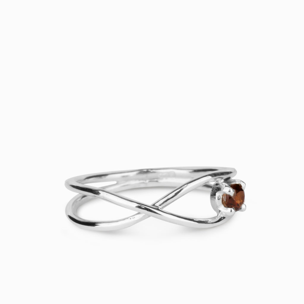 Almandine Garnet Ring