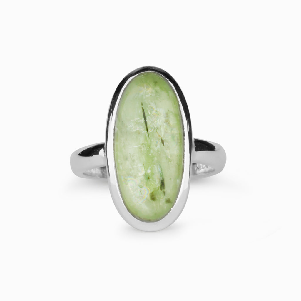 Oval shaped Kyanite Ring