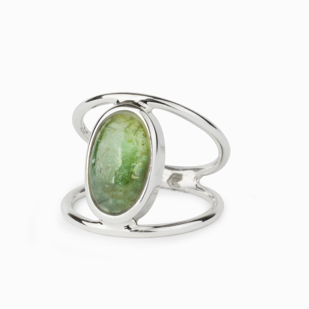 Open Band Kyanite Ring