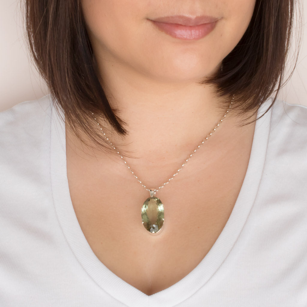 Green Quartz Necklace