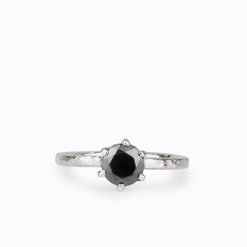 Hematite crystal online ring