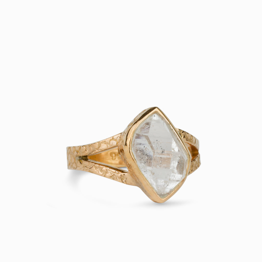 Herkimer Diamond Ring