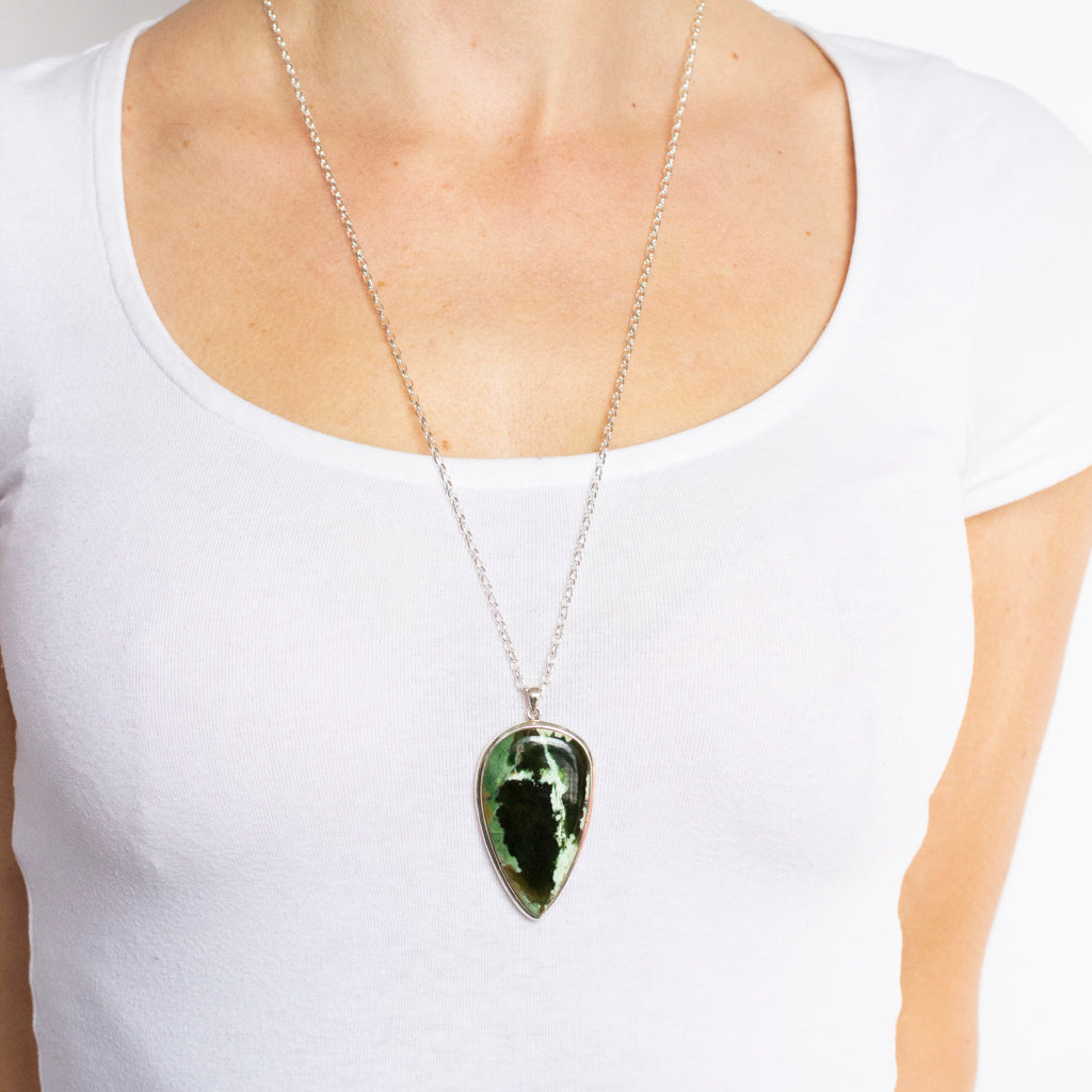 Chrome Chalcedony Necklace