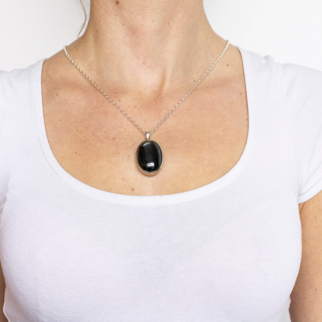 Black Star Diopside Necklace
