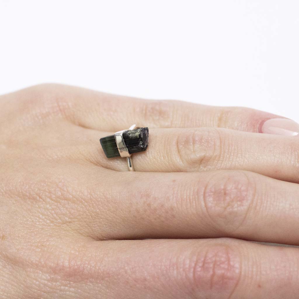 Green Tourmaline Ring