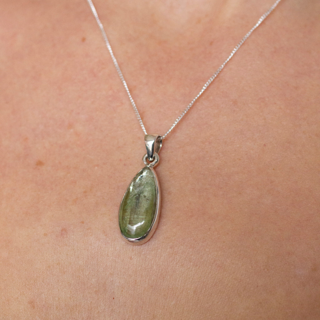 Green Kyanite Necklace