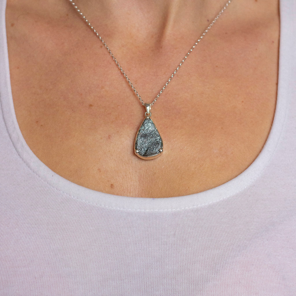 Specular Hematite Necklace