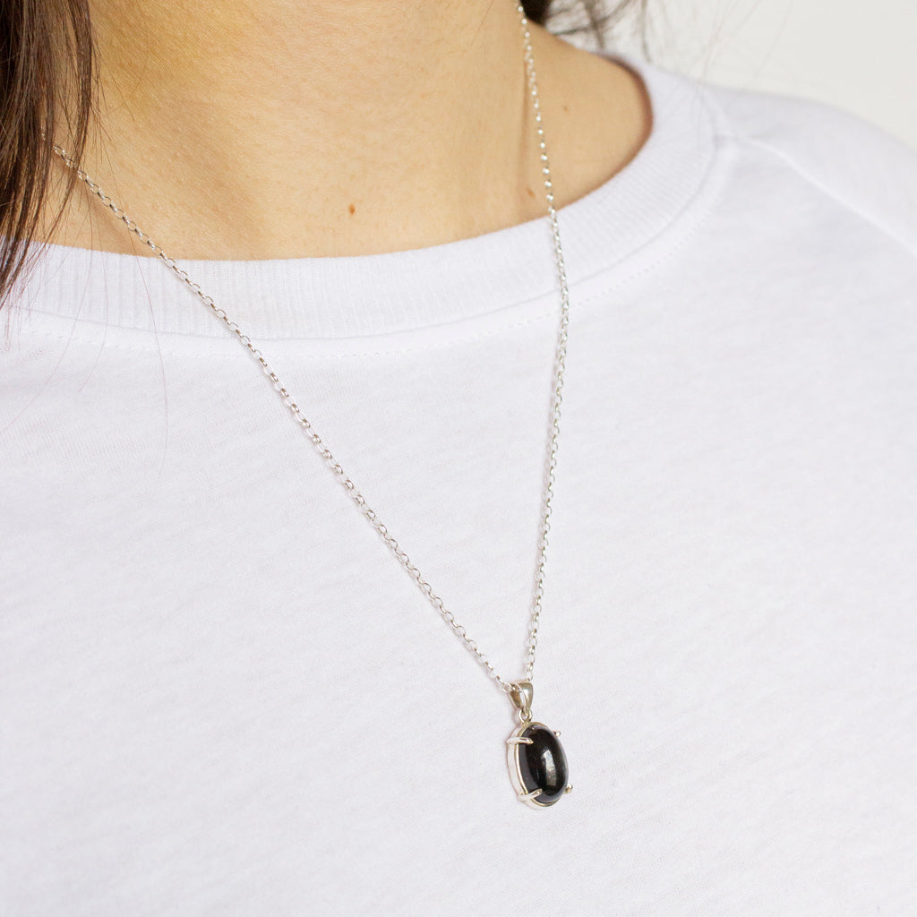 Black Star Diopside Necklace