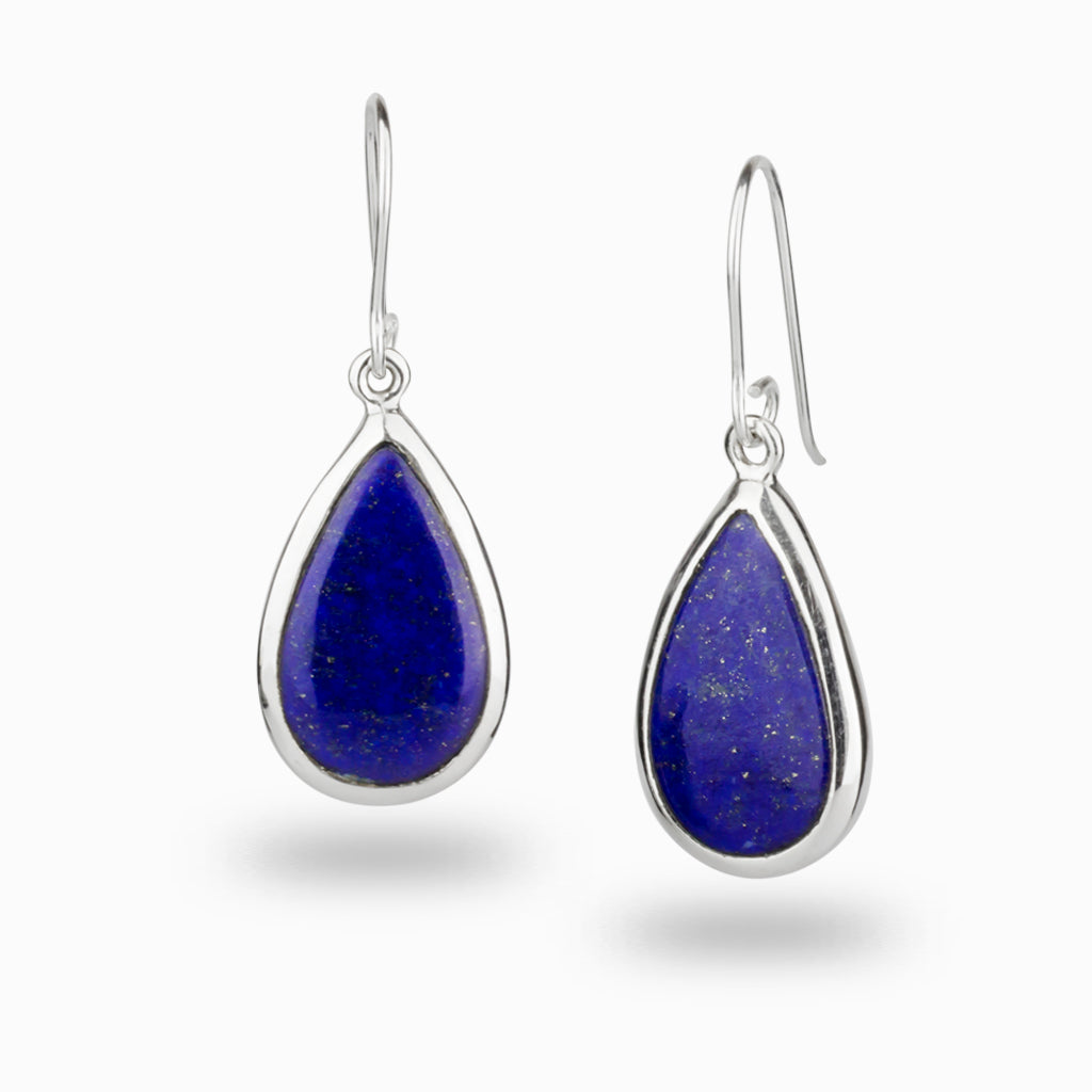 Lapis Lazuli Drop Earrings