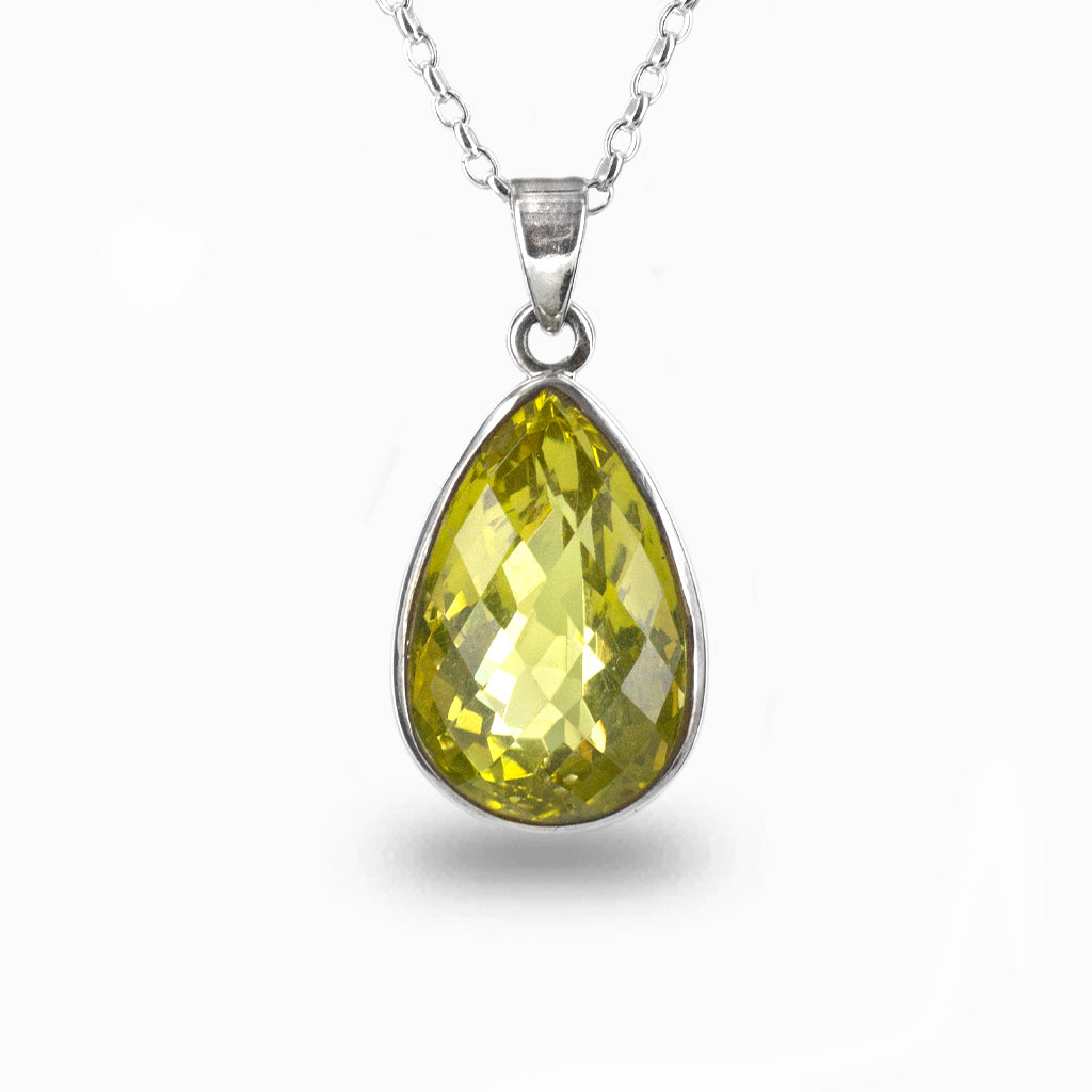 Lemon Quartz Necklace