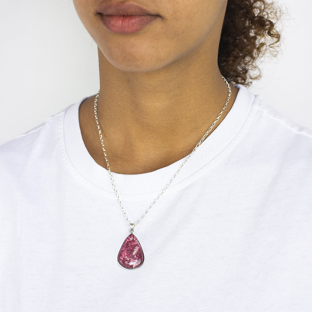 Thulite Necklace