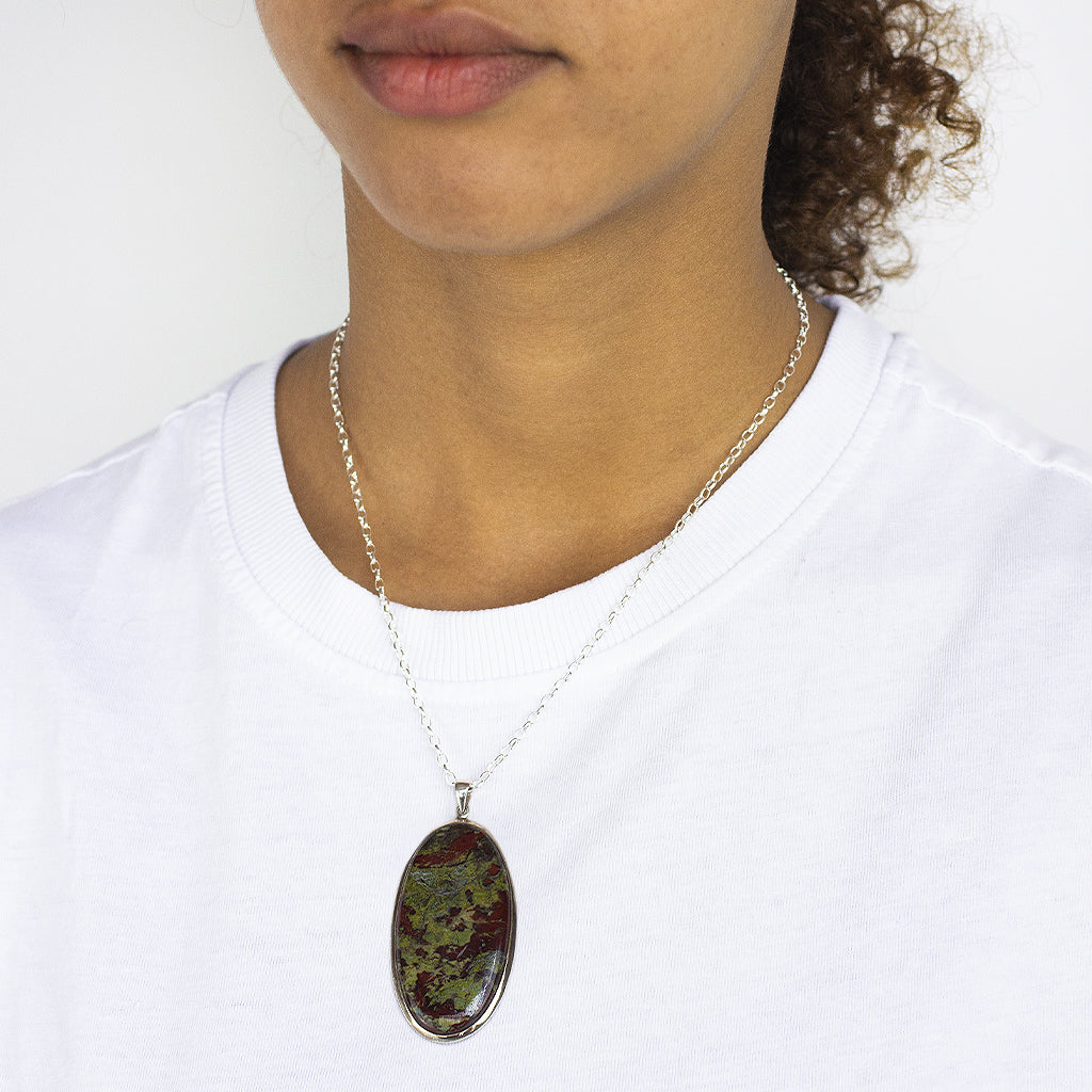 Dragons Blood Jasper Necklace
