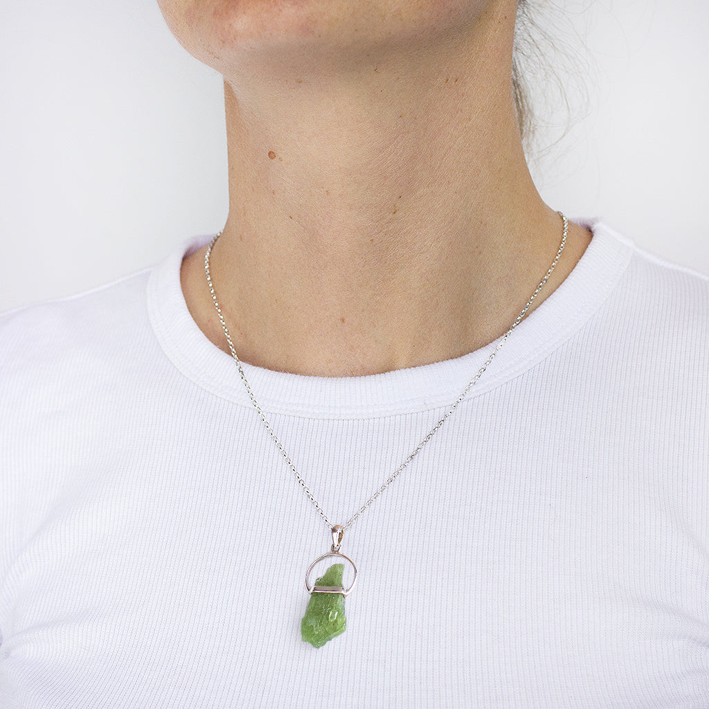 Green Kyanite Necklace