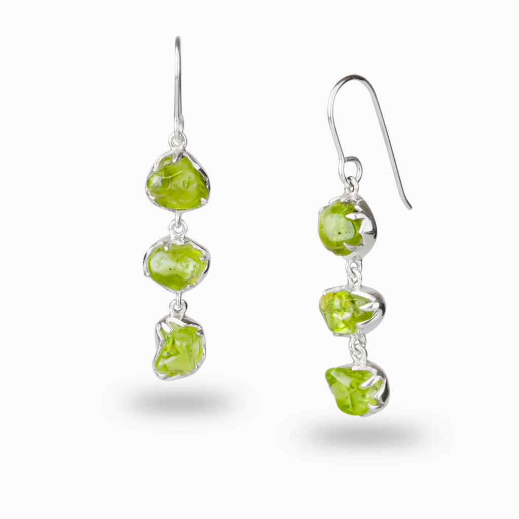 Peridot Drop Earrings