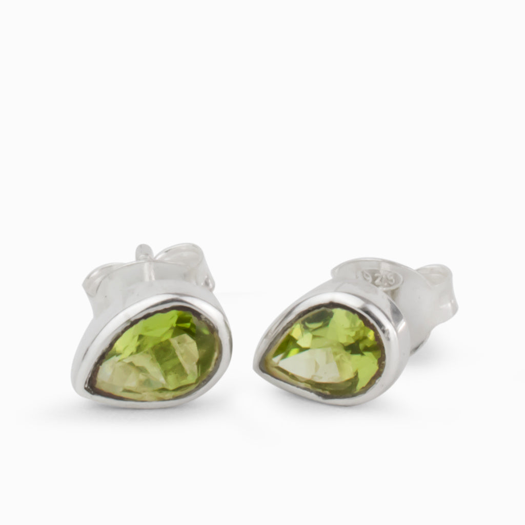 Peridot Studs
