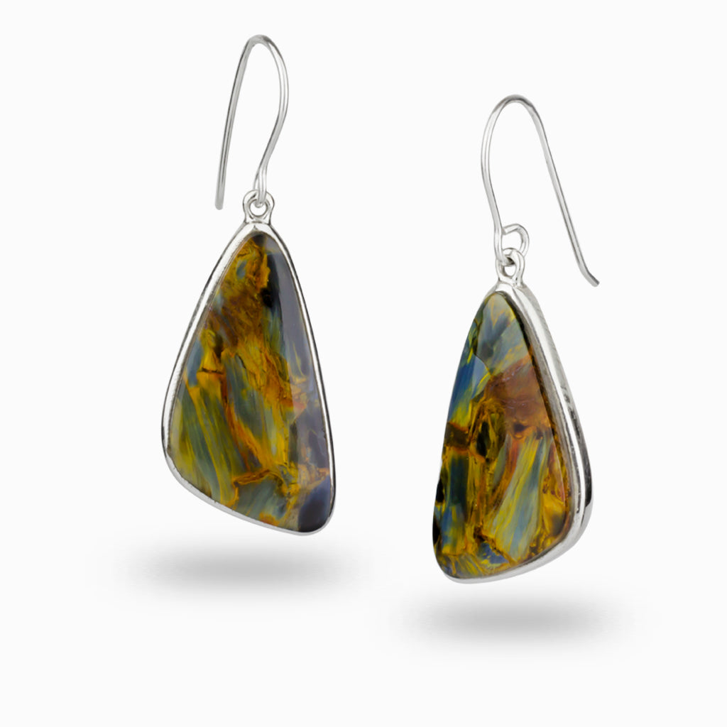 Pietersite Drop Earrings