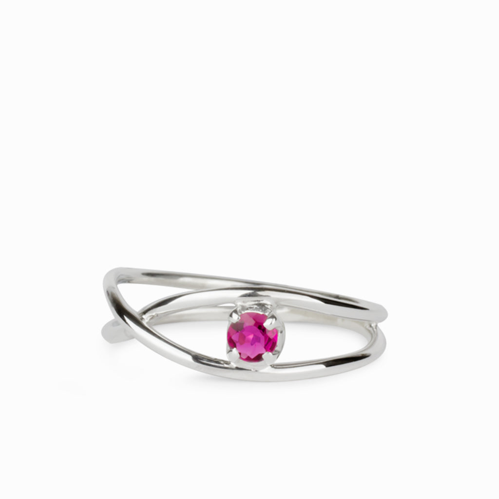 Pink Tourmaline Ring