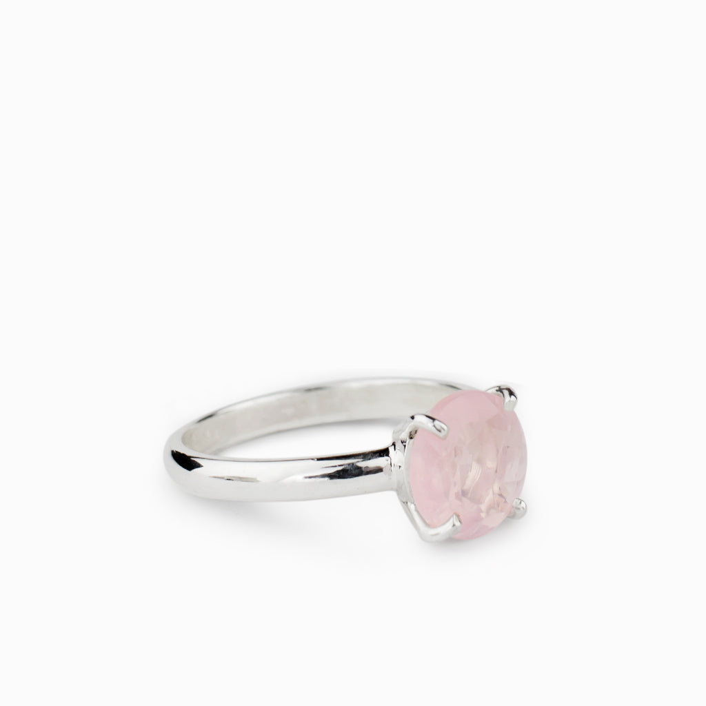 Rose Quartz Ring