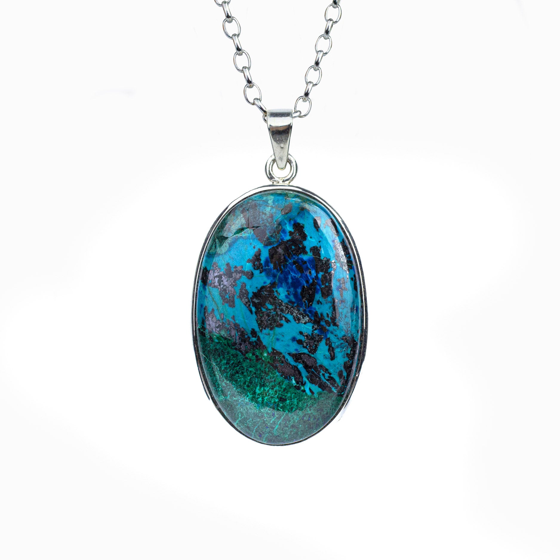 Shattuckite Necklace