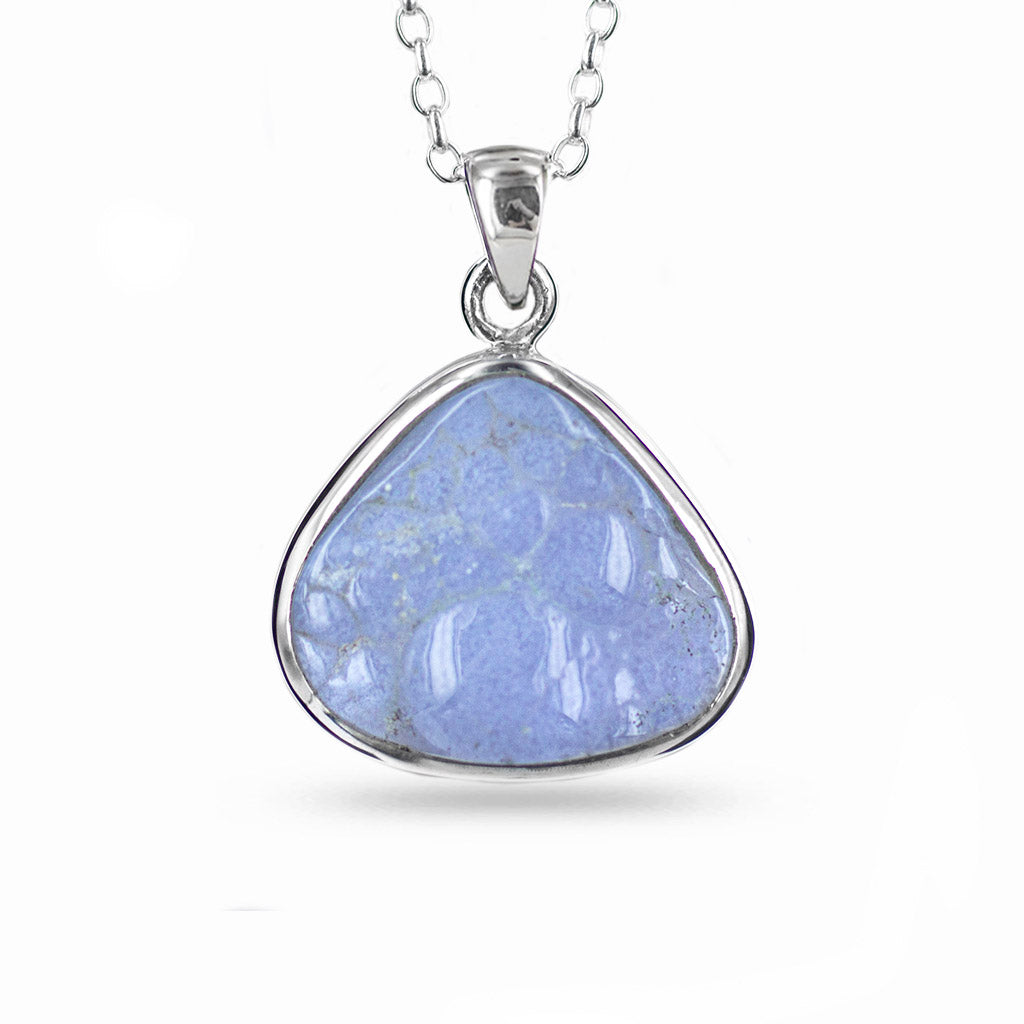 Blue Chalcedony Necklace