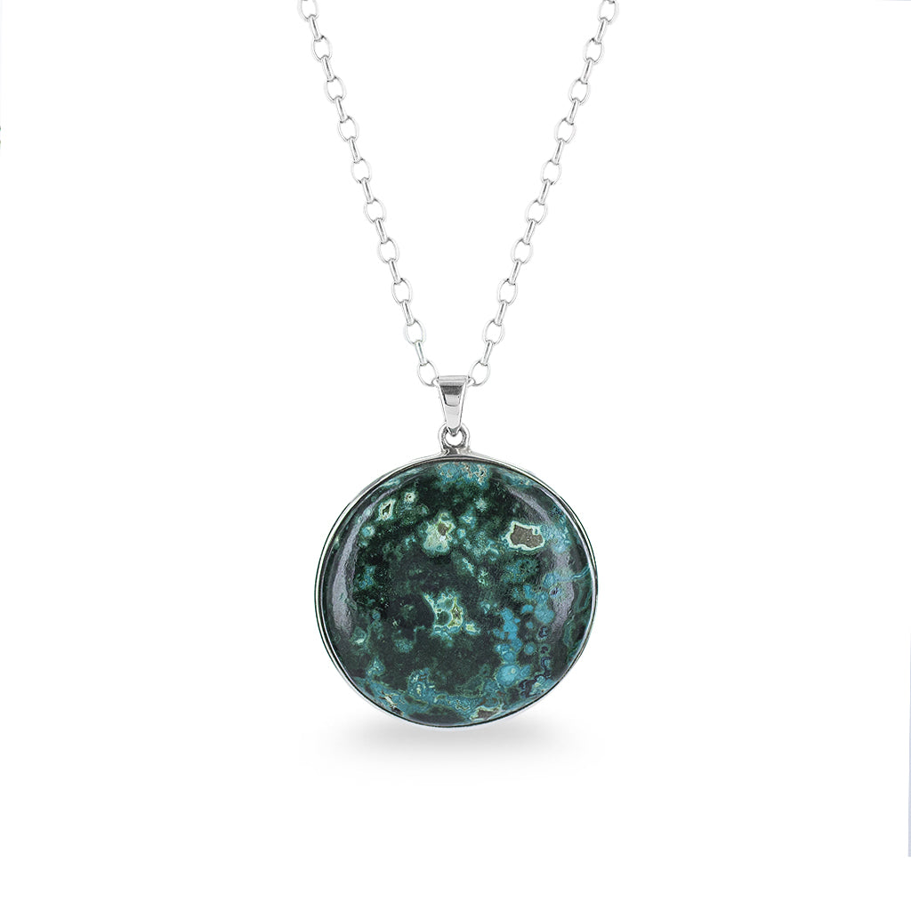 Chrysocolla Malachite Necklace
