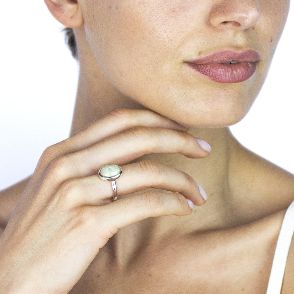 Precious Opal Ring