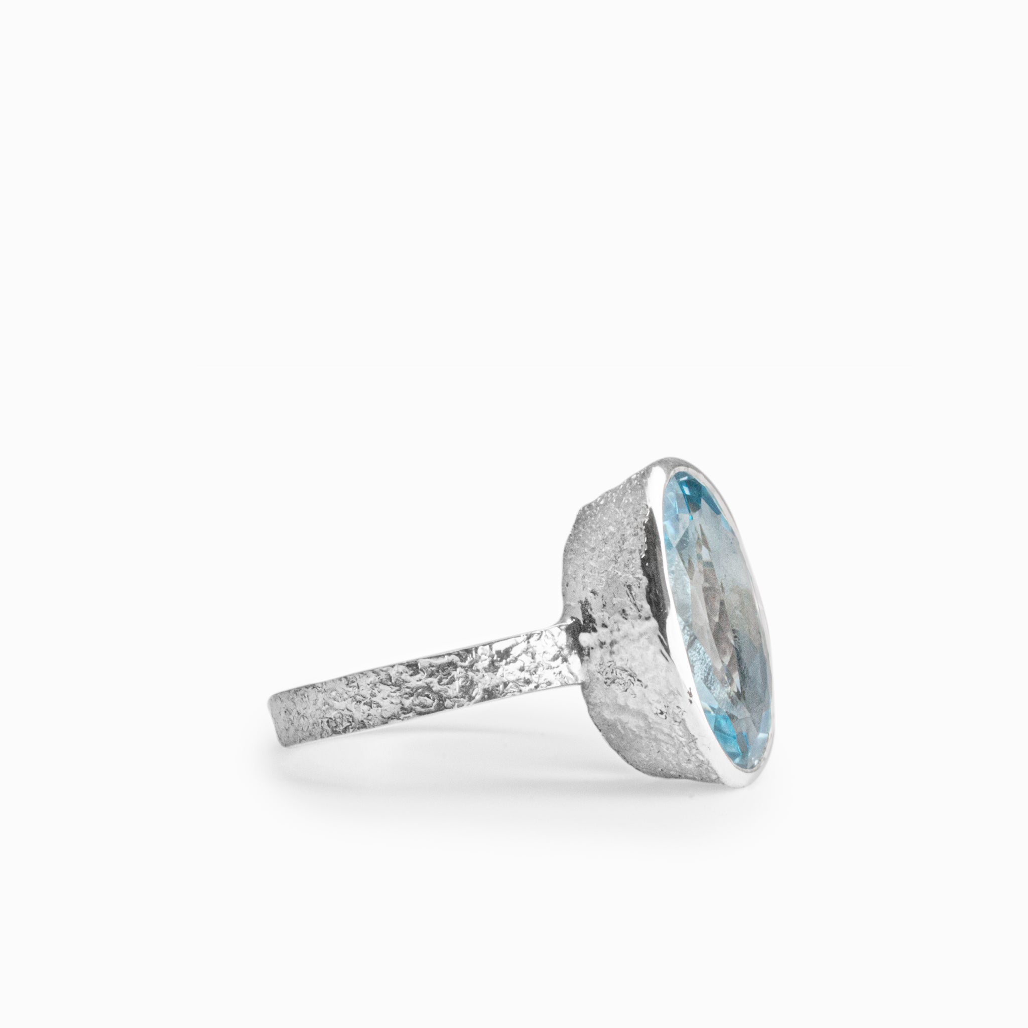 blue topaz ring