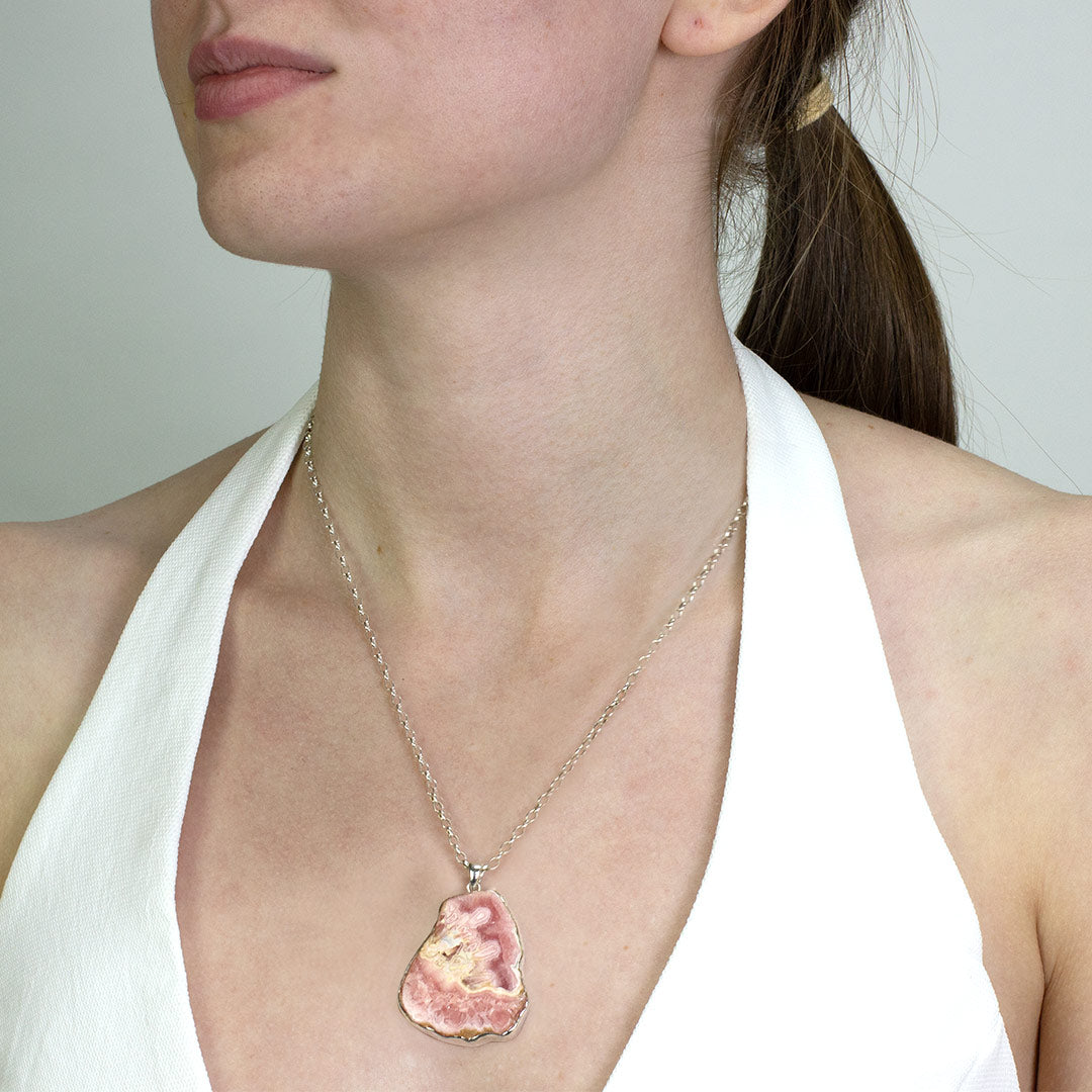 Rhodochrosite Necklace