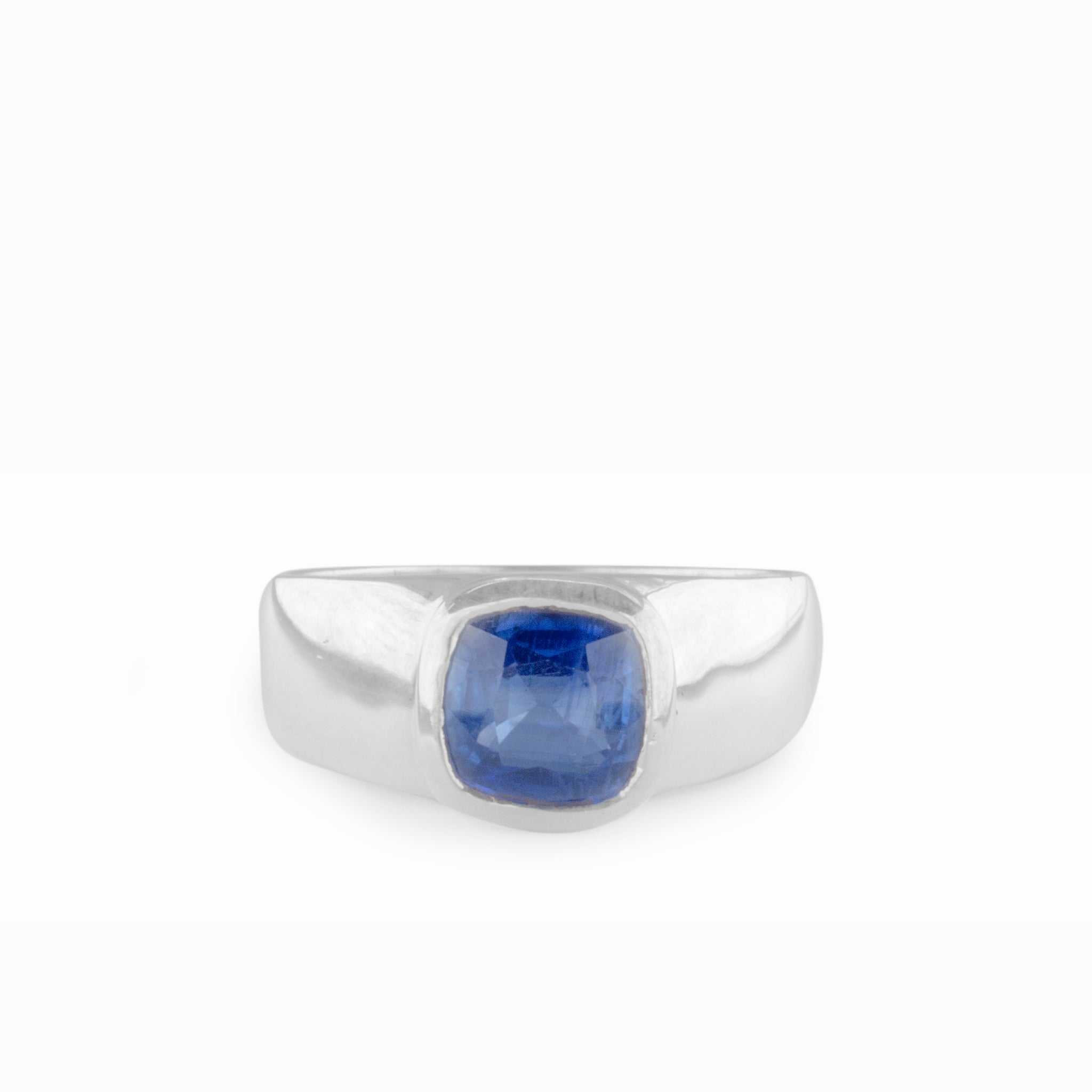 blue kyanite ring