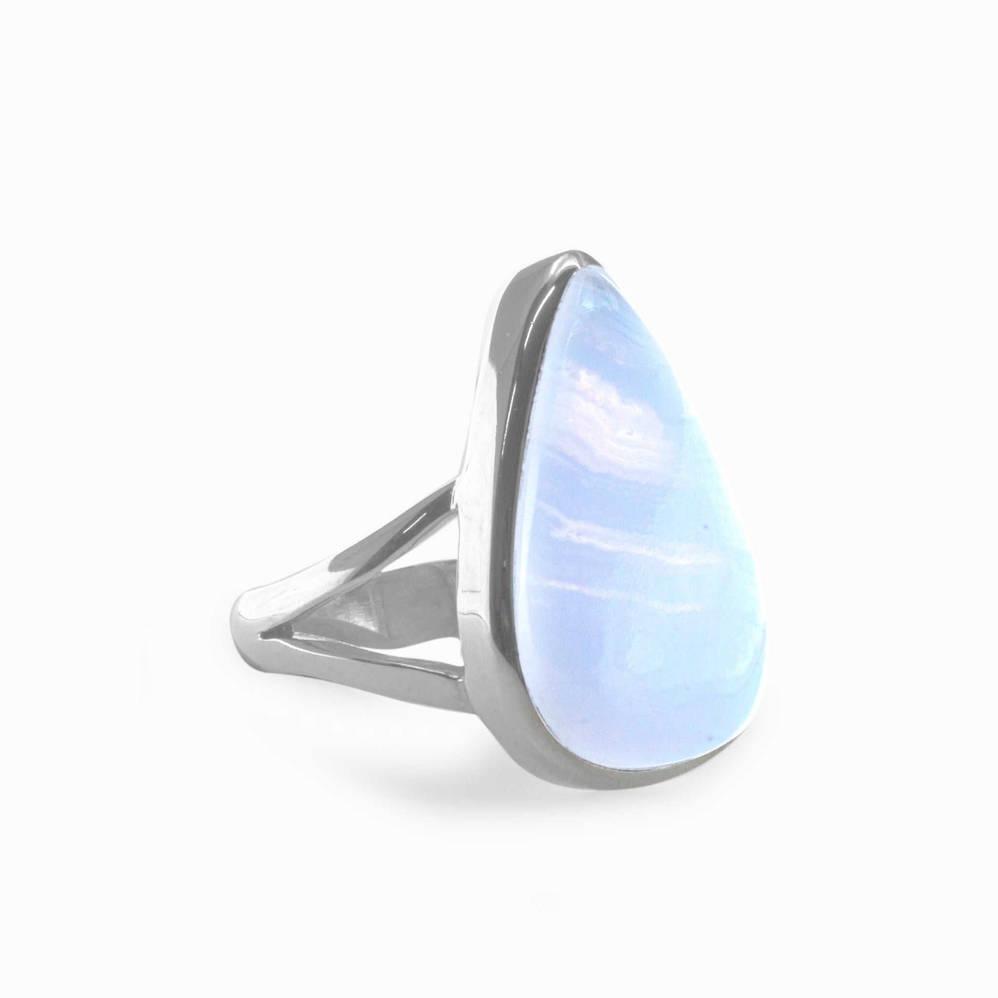 Blue Lace Agate Ring