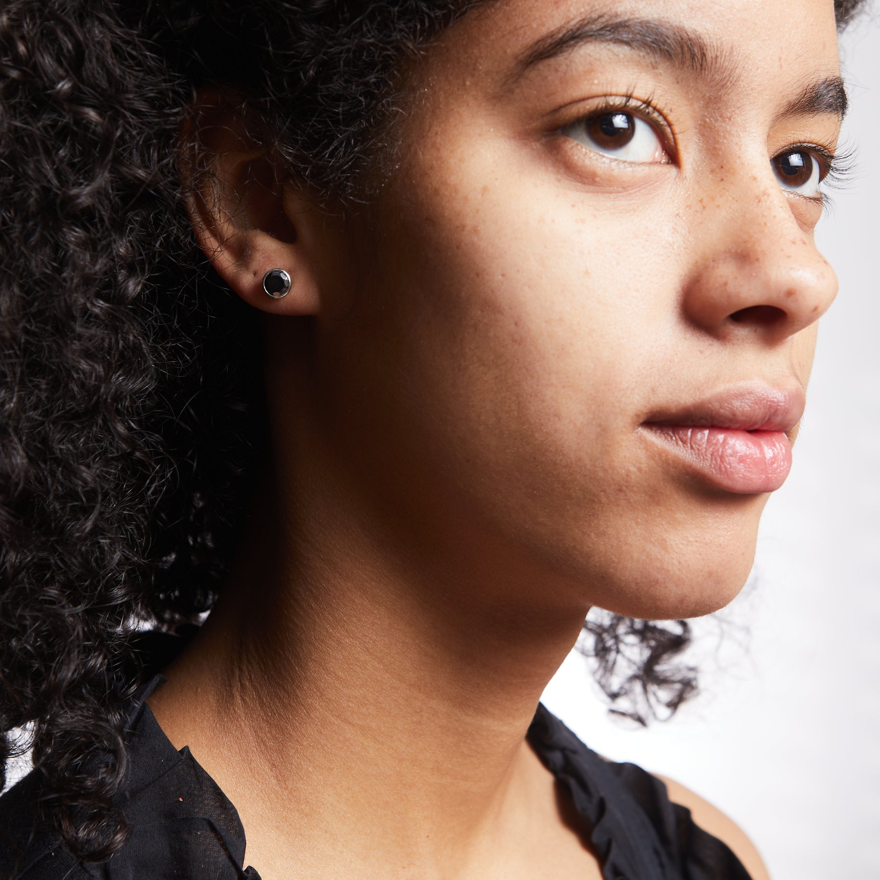 Hematite Stud Earrings
